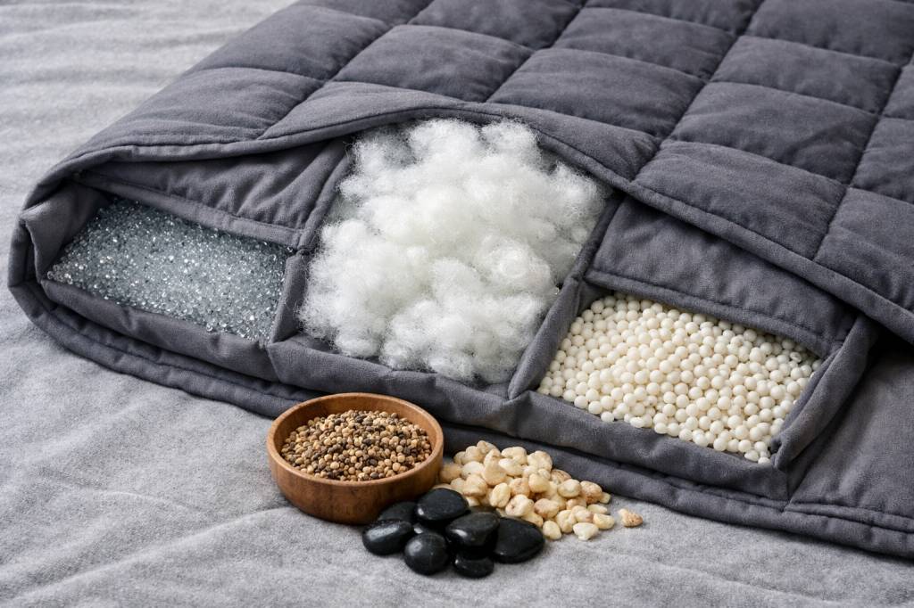 Les différents types de remplissages pour couvertures lestées et comment choisir le plus adapté