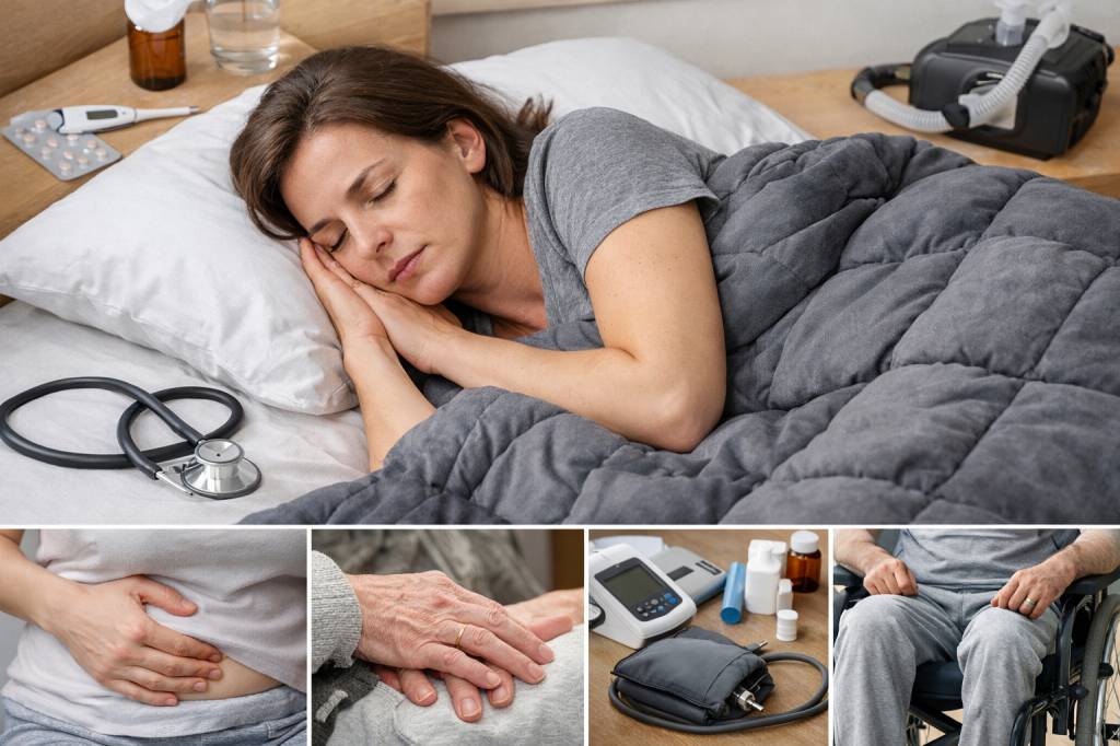 Contre-indications et précautions à prendre avec les couvertures lestées selon votre état de santé