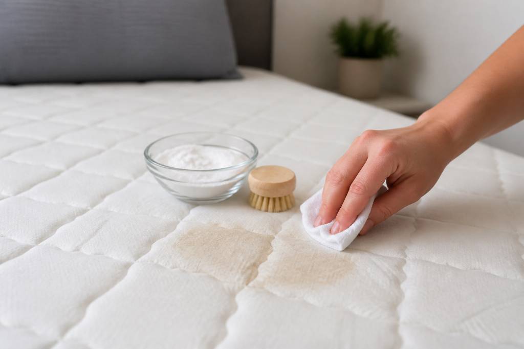 Comment enlever des taches sur un matelas avec du bicarbonate