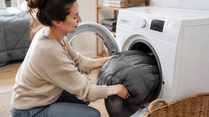 Comment laver une couverture lestée sans l’abîmer ?zei