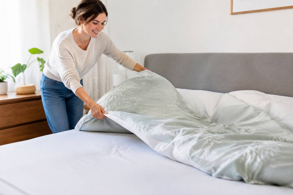 Comment mettre une housse de couette facilement et sans effort