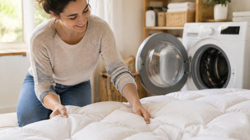 Lavage couverture lestée : les étapes essentielles pour préserver son efficacité et sa douceur